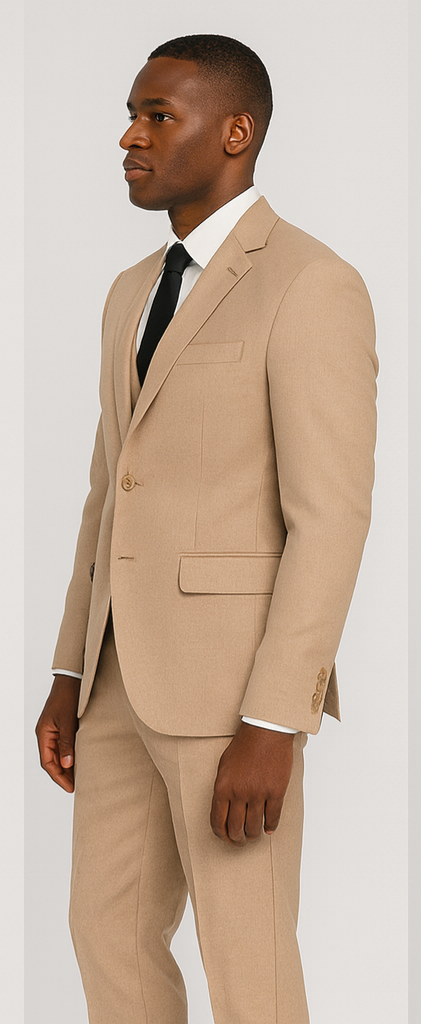 3 Piece Suit - Beige