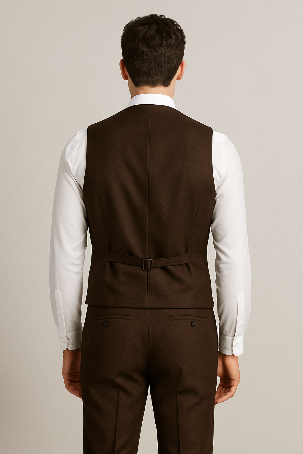 3 Piece TR Suit - 229 BROWN