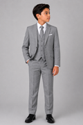 Med Grey  Kids Tr Suit 5-piece