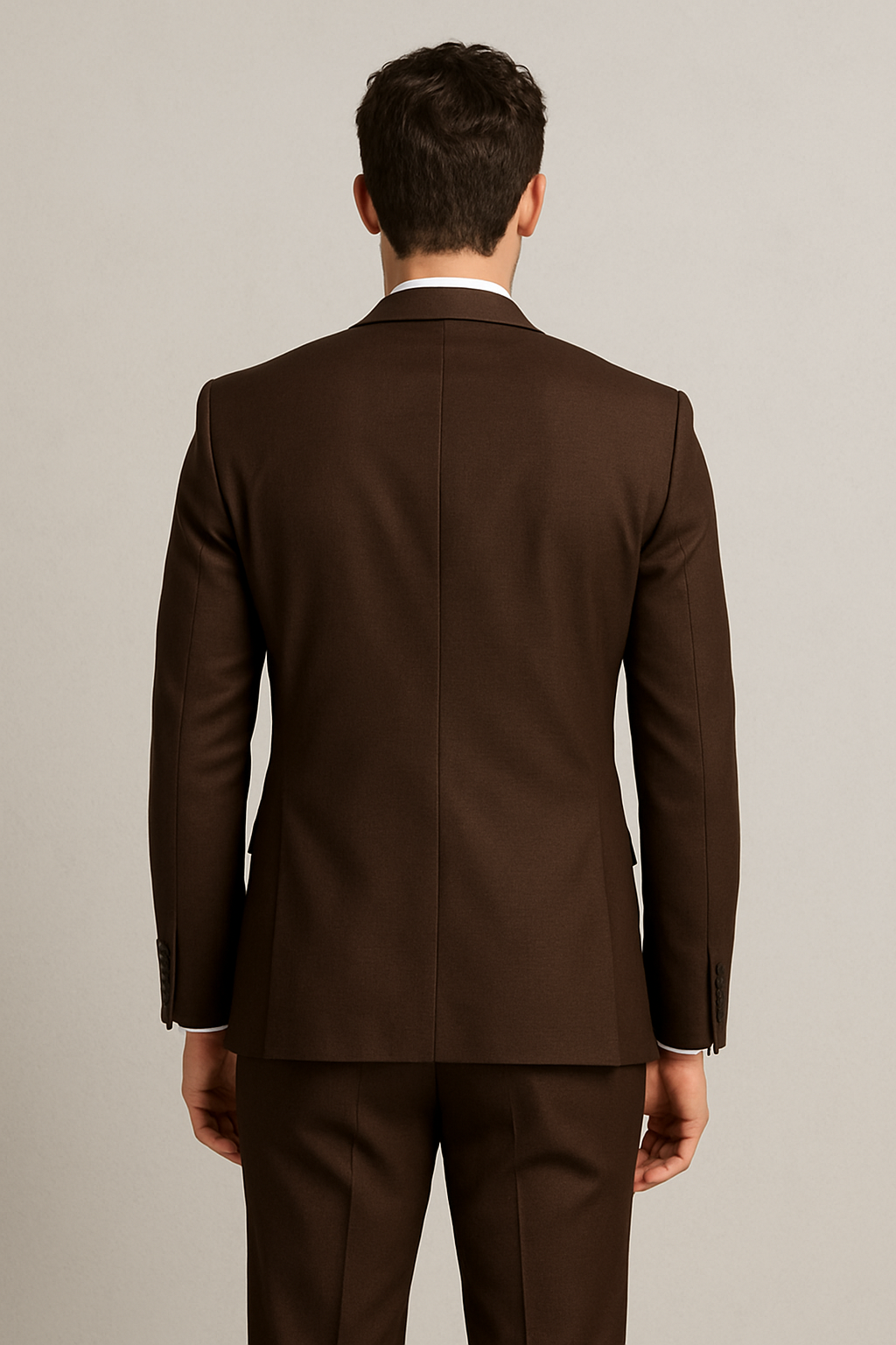 3 Piece TR Suit -  229 BROWN