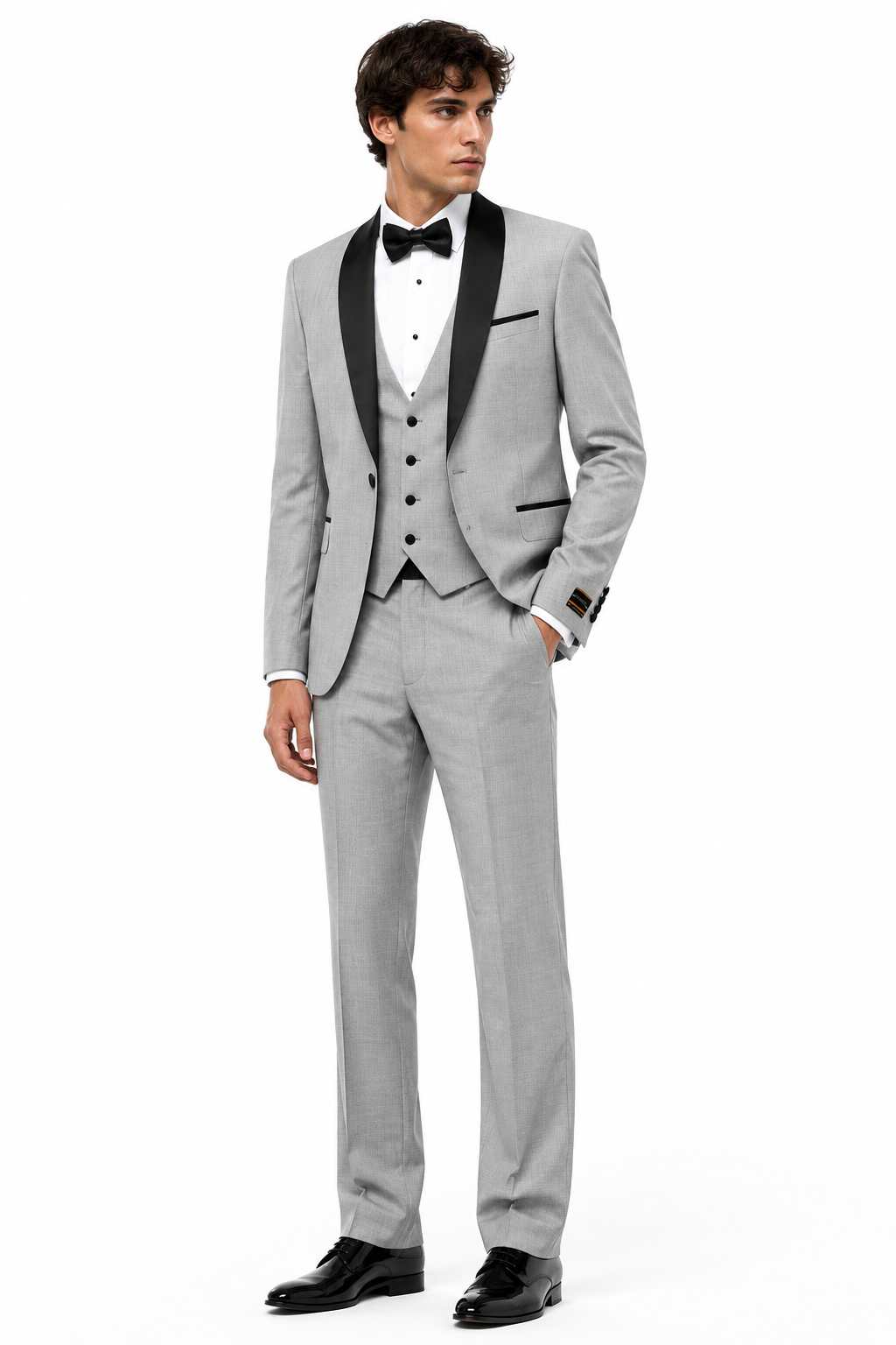 MEDIUM GREY 3-PIECE TUXEDO