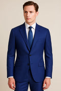 2 Piece Wool Suit -Royal