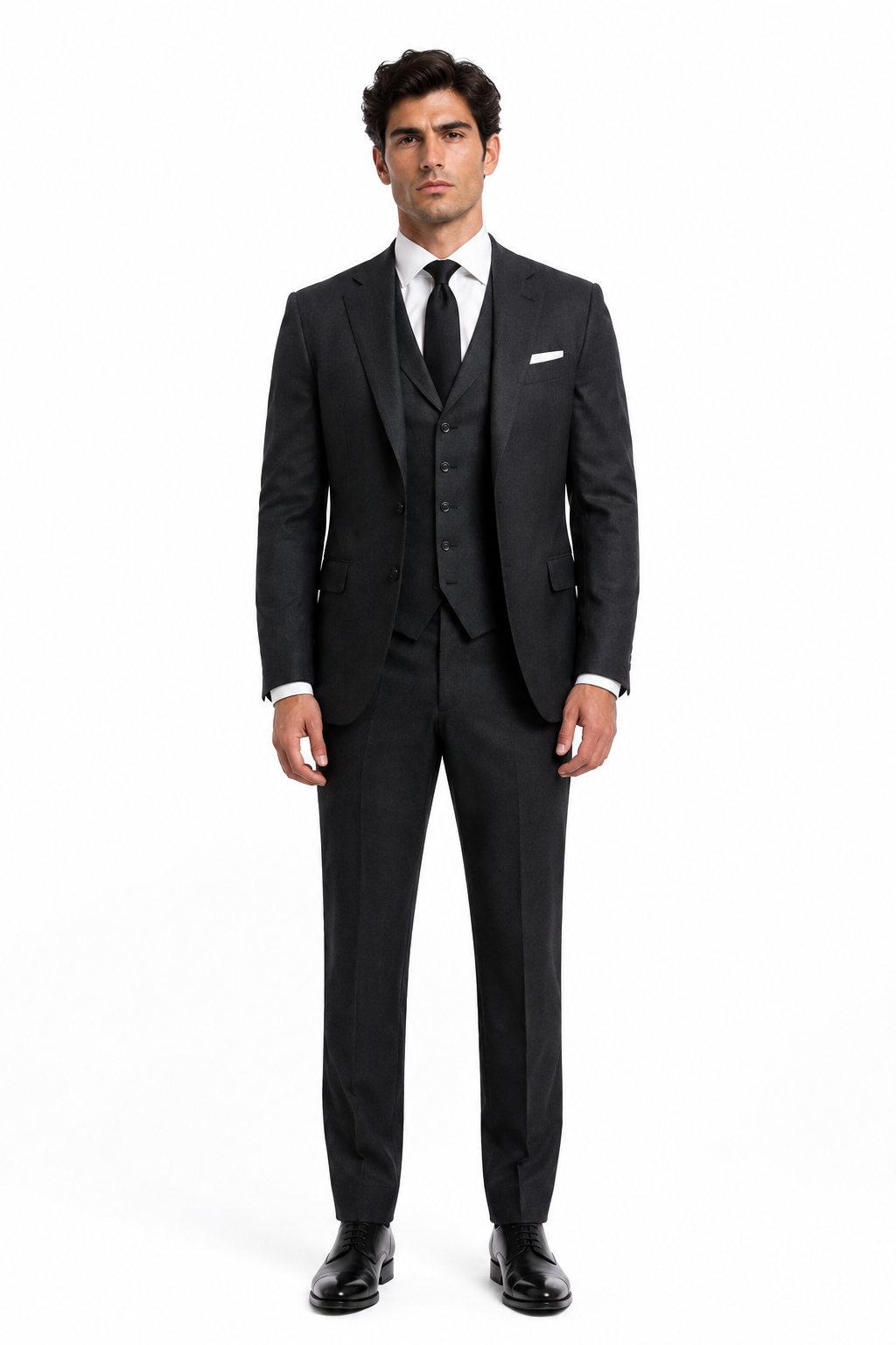 CHARCOAL 3-PC SUIT