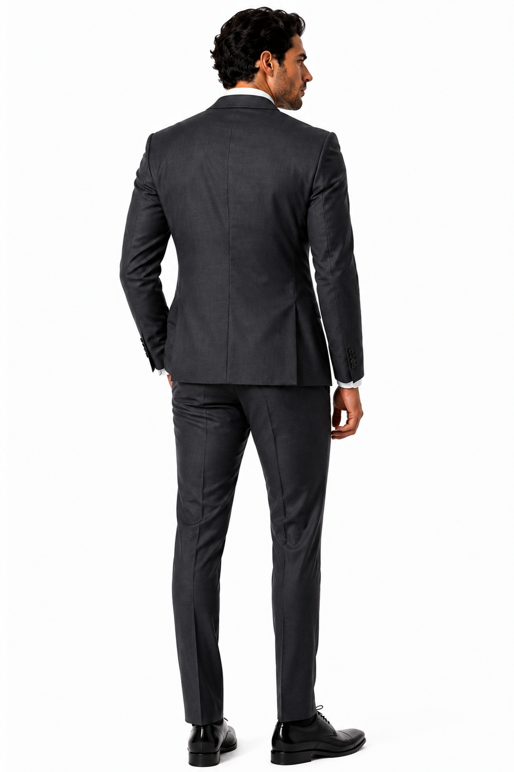 725-03 CHARCOAL GREY 100% WOOL