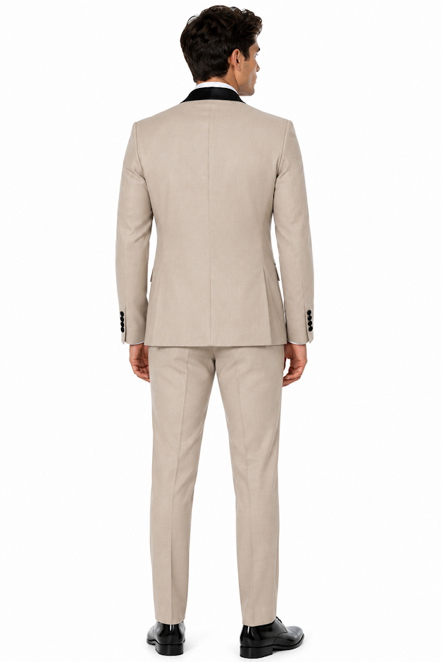 BEIGE 3-PC TUXEDO