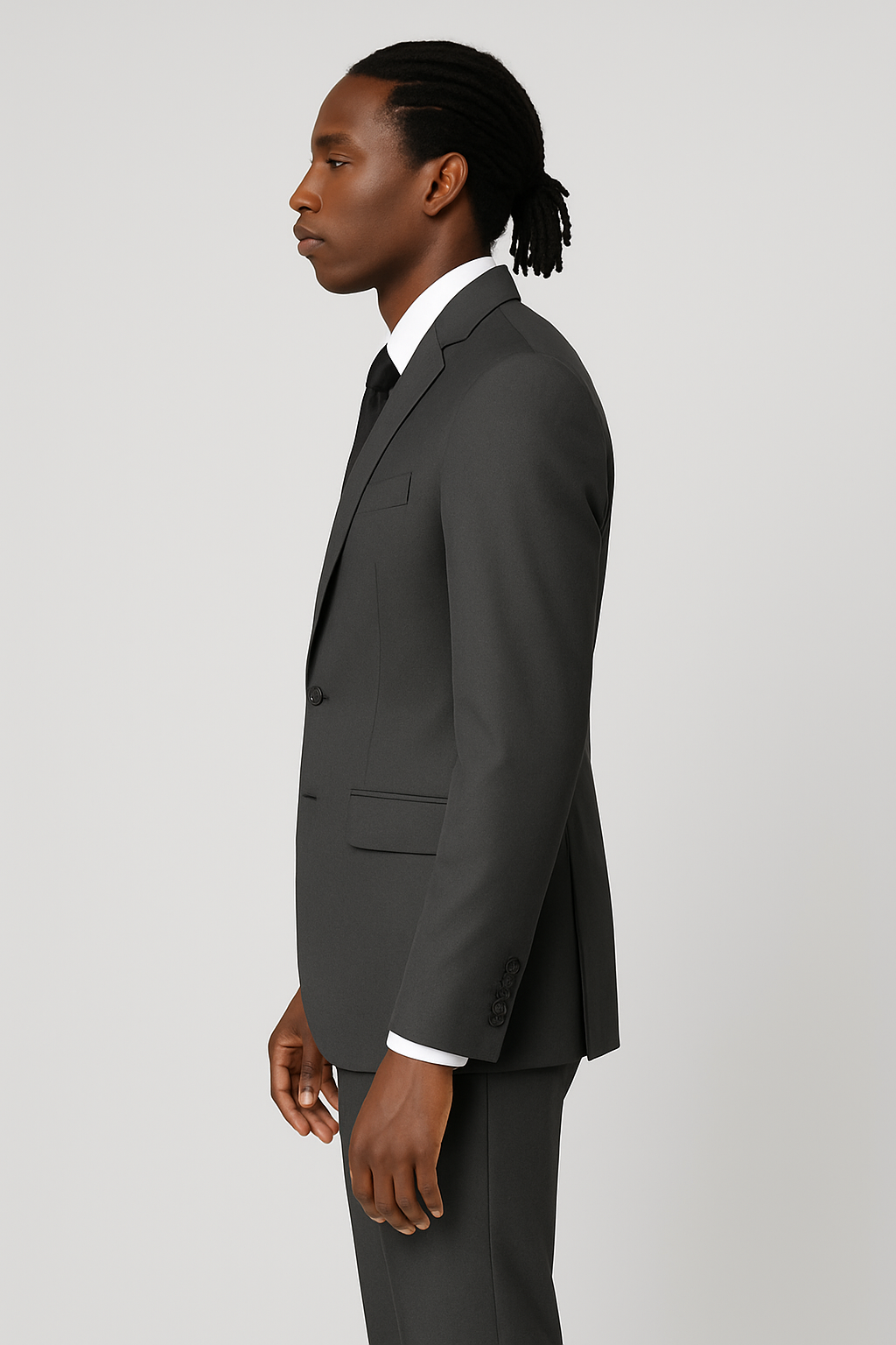 2 Piece Suit - Charcoal Grey