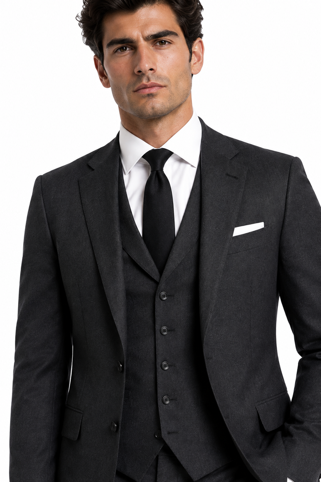 CHARCOAL 3-PC SUIT