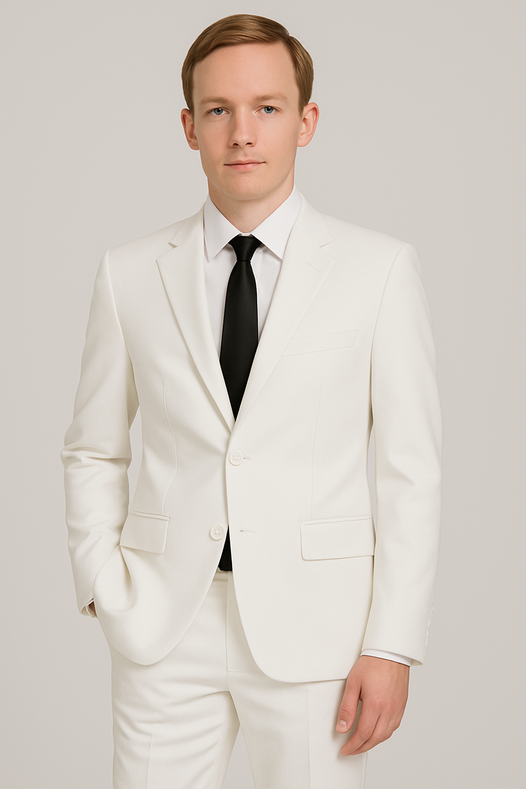 2-Piece Suit – White