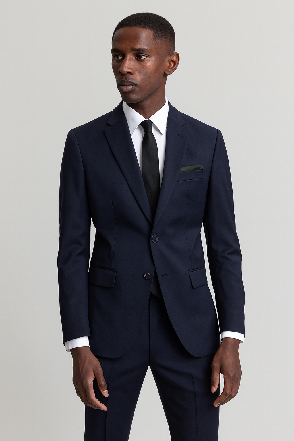 2 Piece Suit - Navy Blue