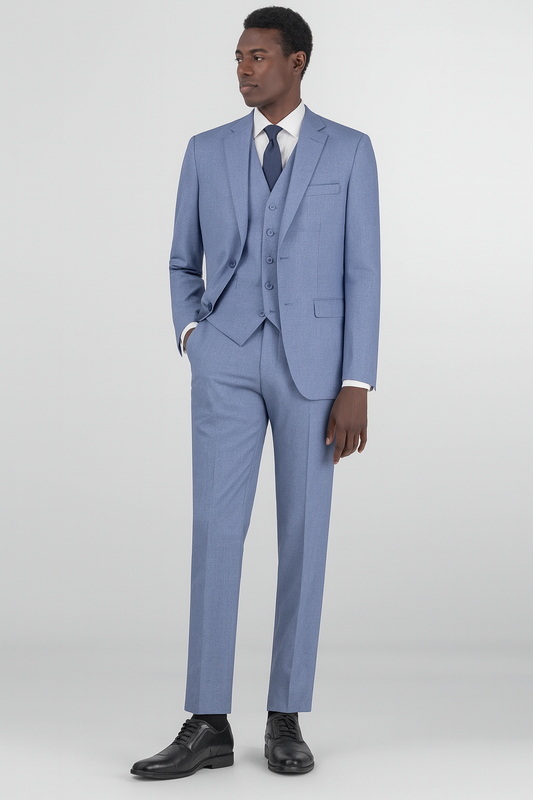 3 Piece Suit – Powder Blue