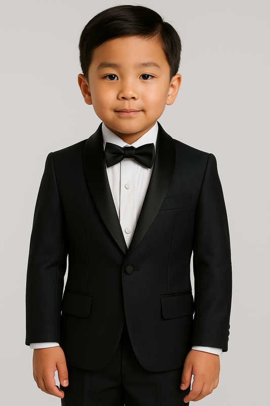 Boy's TR Tuxedo – Black