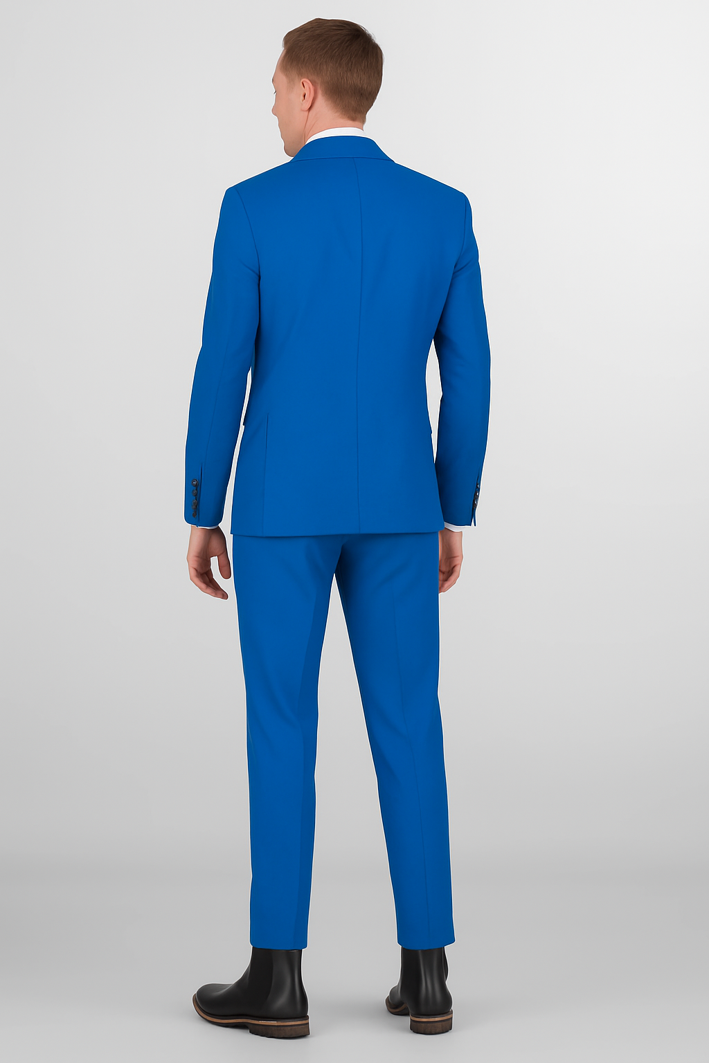 2-Piece Suit – Electric Blue
