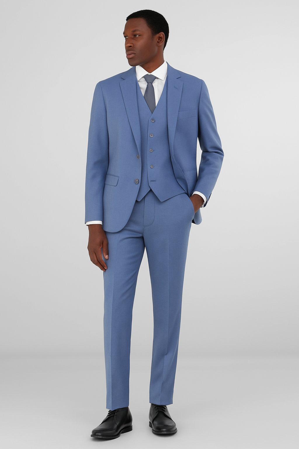 3 Piece Suit – Powder Blue