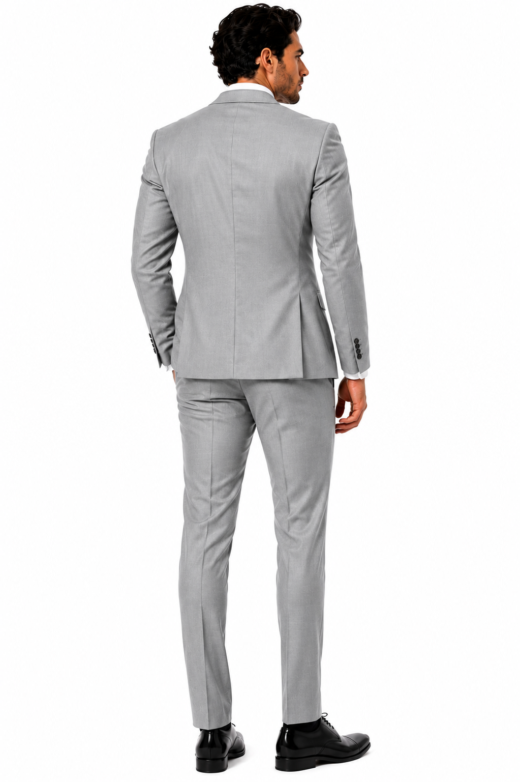 725-05 LT GREY 100% WOOL 2PCS