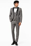 MEDIUM GREY 3-PIECE TUXEDO