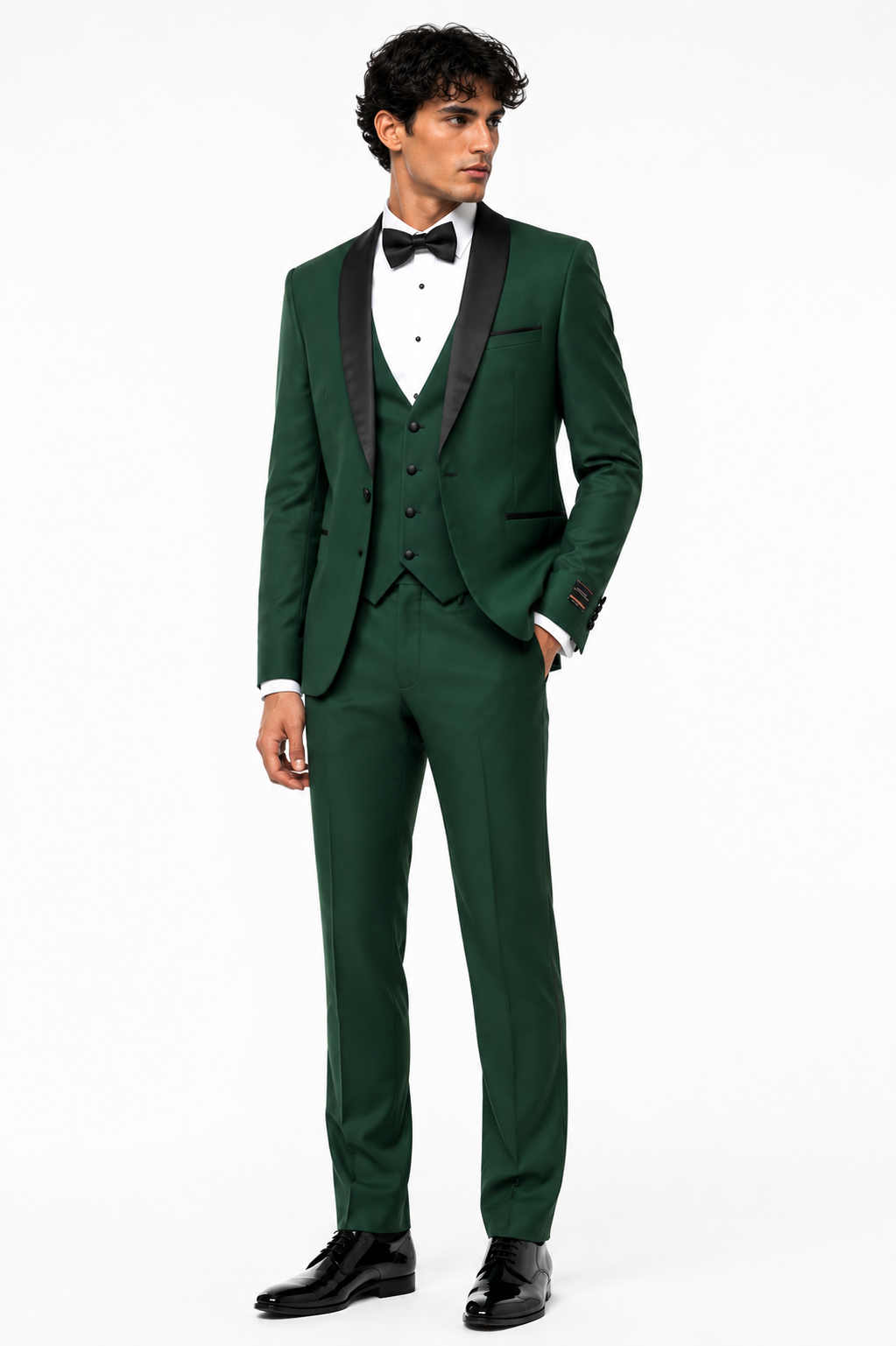 FOREST GREEN 3-PC TUX