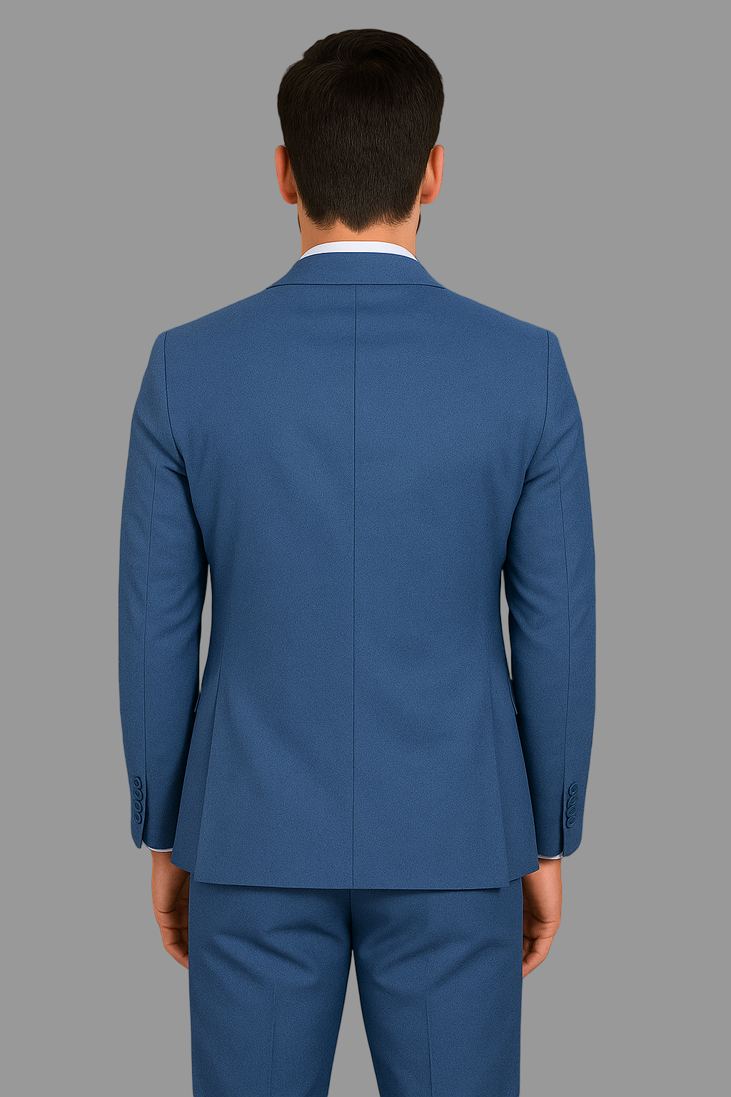 3 Piece TR Suit  Powder Blue