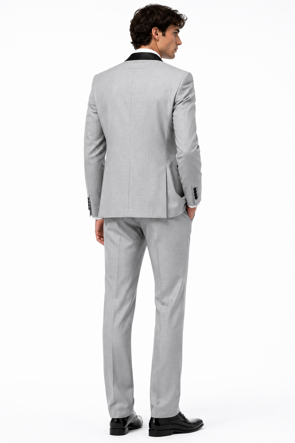 MEDIUM GREY 3-PIECE TUXEDO