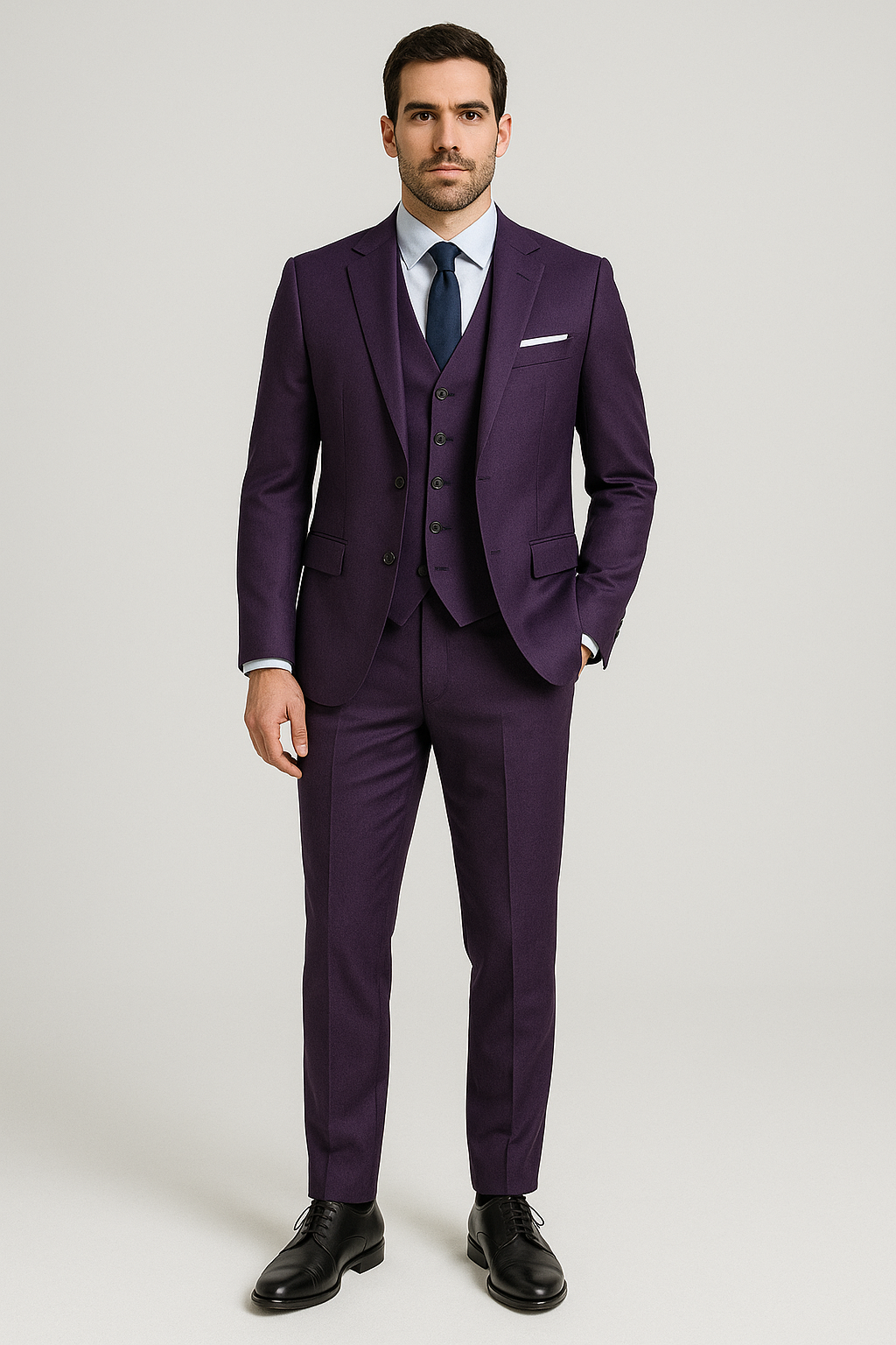 3-Piece Suit – Purple