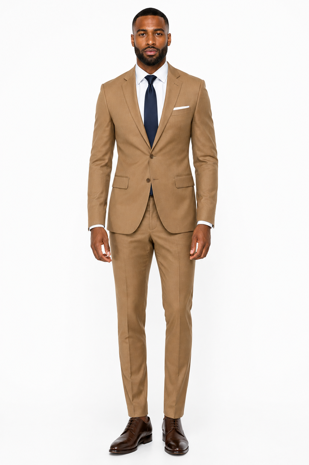725-46 CAMEL 100% WOOL 2PCS