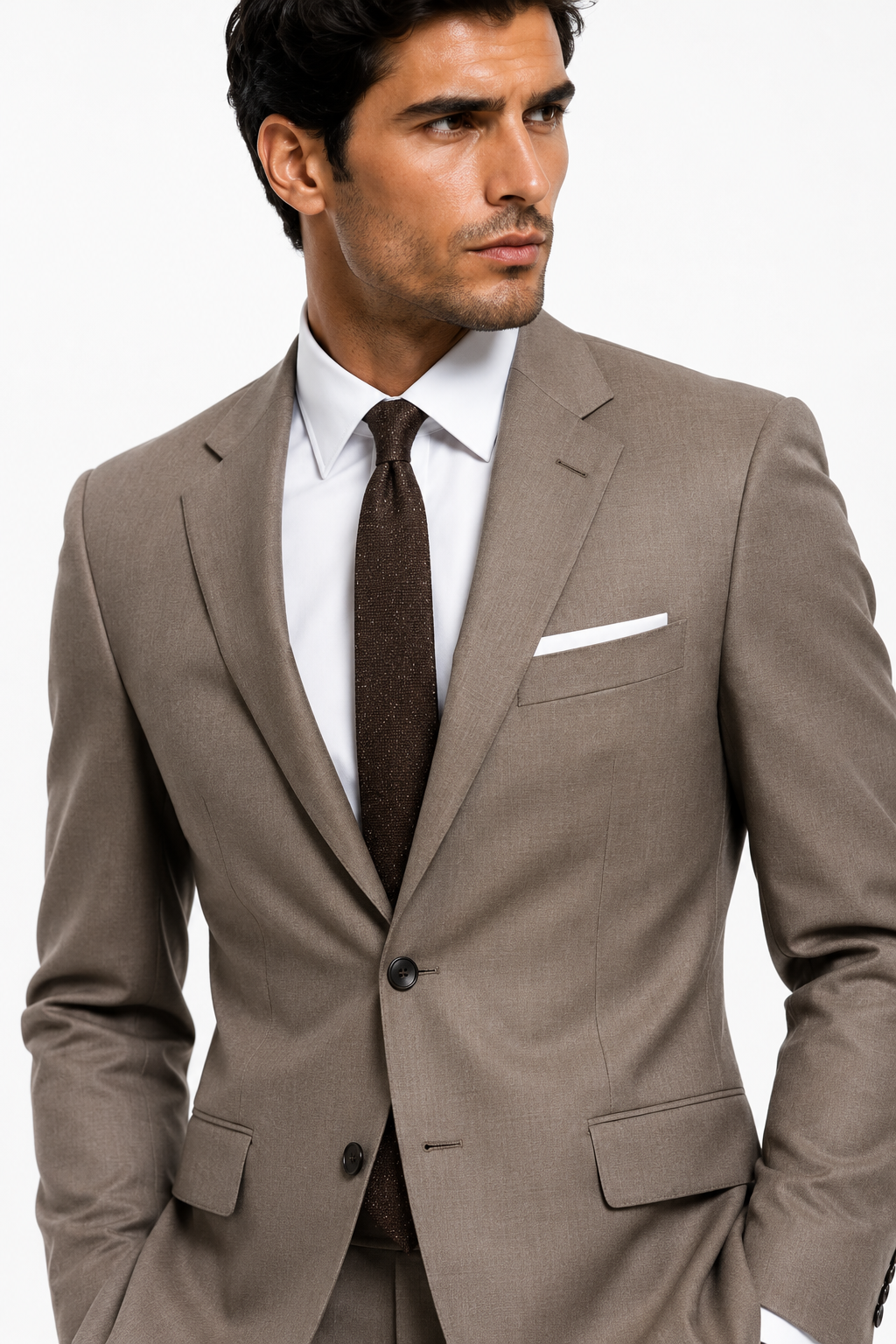 725-224 TAUPE 100%WOOL