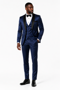 100-06 ROYAL BLUE SHINNY 3 PC