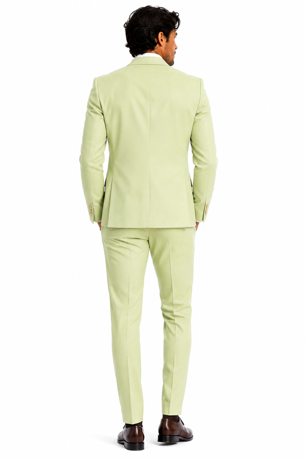 401-230 LT GREEN STRETCH POLY 2 PCS
