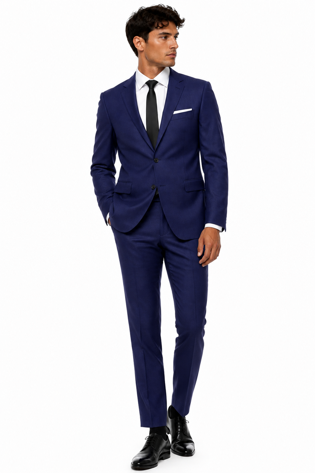 825-227 100% WOOL ROYAL BLUE