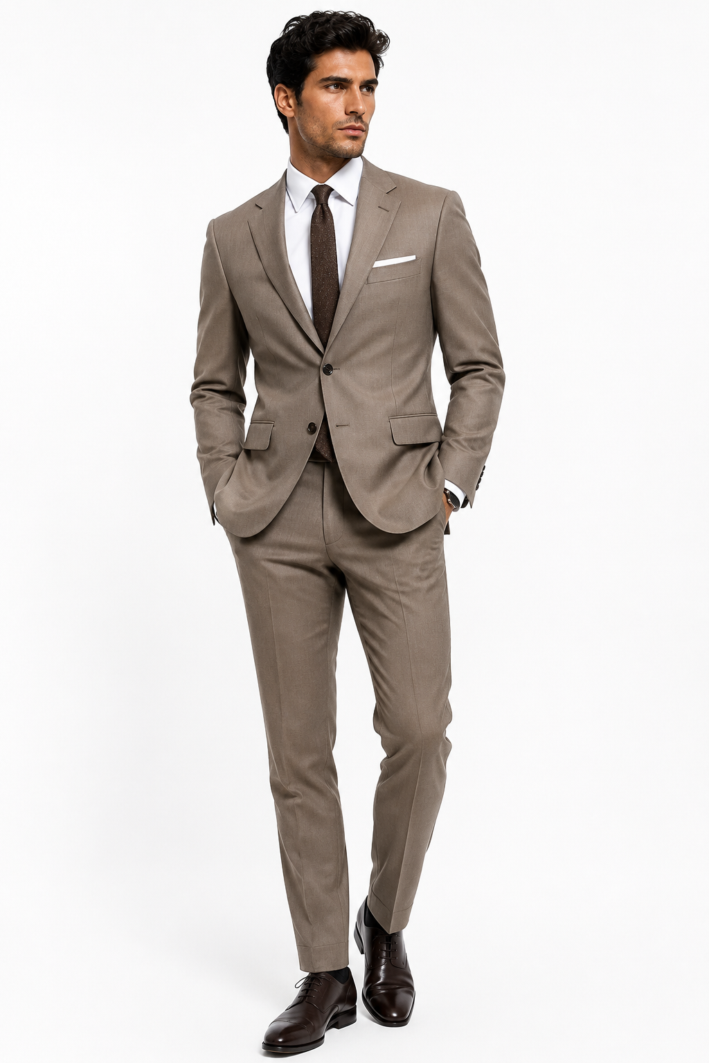 725-224 TAUPE 100%WOOL