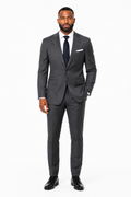 925-1003 STITCH GREY STRETCH WOOL 2PCS