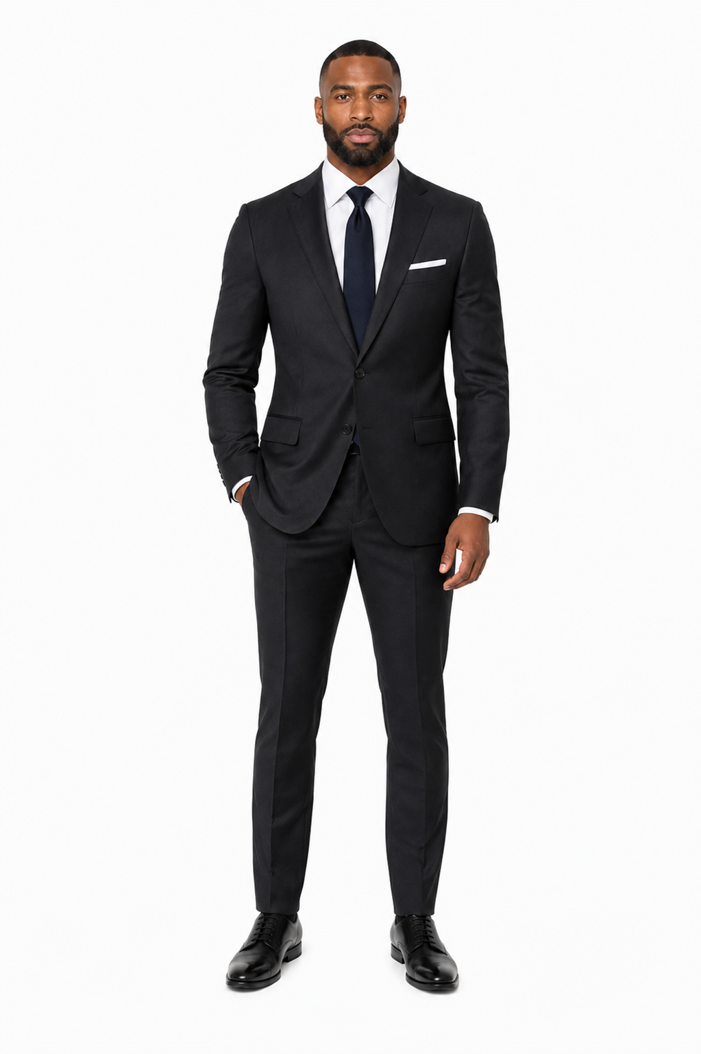 925-1004 STITCH CHARCOAL STRETCH WOOL 2PCS