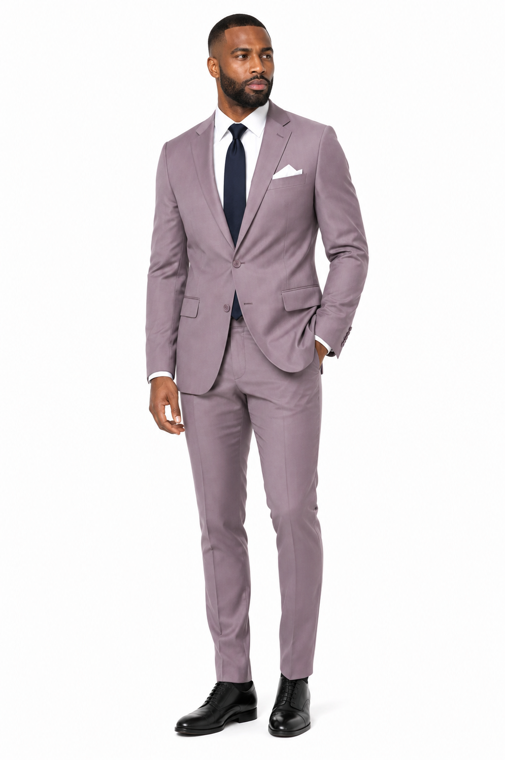 401-379 LT PURPLE STRETCH POLY 2 PCS