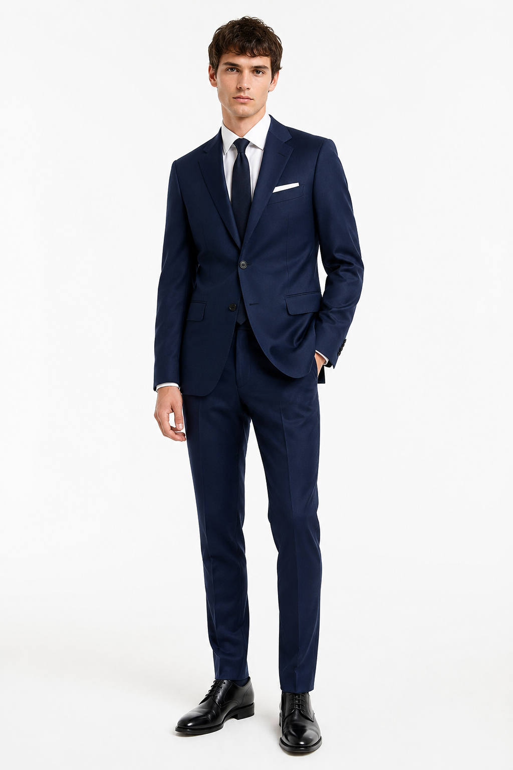 725-31 INDIGO BLUE 100% WOOL