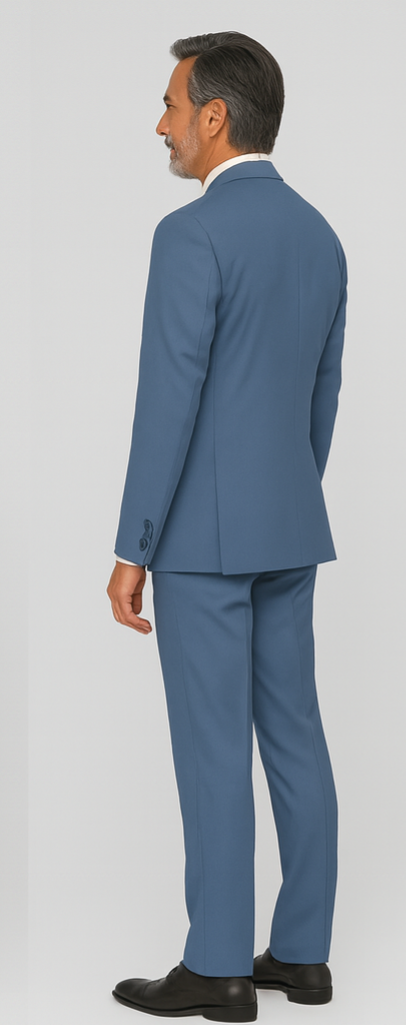 3 Piece Suit - Powder Blue - TR - Slim Fit