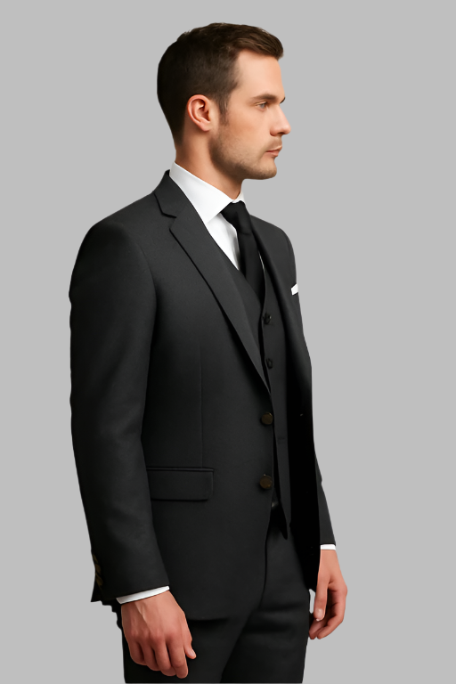 3 Piece Suit – Black
