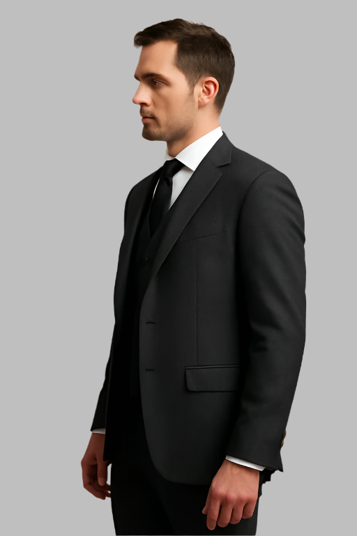 3 Piece Suit – Black